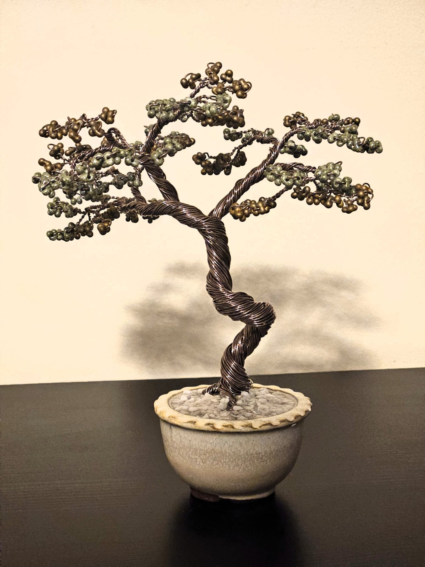 Drahtbonsai Pinie